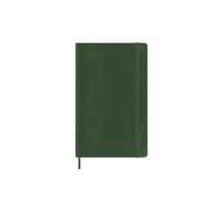 Moleskine Daily Planner, Daily Agenda 2026 12 Months, With Soft Cover and Elastic Closure, Large Format 13x21, Green Color