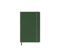 Moleskine Daily Planner, Daily Agenda 2026 12 Months, With Hard Cover and Elastic Closure, Pocket Size 9x14, Green Color