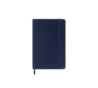 Moleskine Daily Planner, Daily Agenda 2026 12 Months, With Soft Cover and Elastic Closure, Pocket Size 9x14, Blue Color