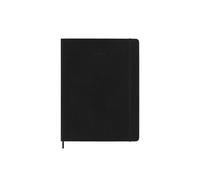 Moleskine Monthly Planner, 2026 12-Month Monthly Agenda, With Soft Cover and Elastic Closure, XL Size 19x25, Black Color