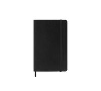 Moleskine Weekly Planner, Horizontal Weekly Agenda 2026 12 Months, With Soft Cover and Elastic Closure, Pocket Size 9x14, Black Color