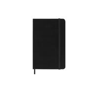 Moleskine Weekly Planner, 2026 Weekly Agenda 12 Months With Space For Notes, With Hard Cover and Elastic Closure, Pocket Size 9x14, Black Color