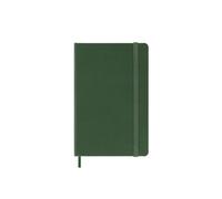 Moleskine Weekly Planner, 2026 Weekly Agenda 12 Months With Space For Notes, With Hard Cover and Elastic Closure, Pocket Size 9x14, Green Color
