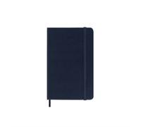 Moleskine Weekly Planner, 2026 12-Month Weekly Agenda with Space for Notes, with Hard Cover and Elastic Closure, Pocket Size 9x14, Blue Color