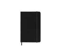 Moleskine Weekly Planner, Vertical Weekly Agenda 2026 12 Months, Hard Cover and Elastic Closure, Black Color, Pocket Size 9x14 cm
