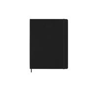 Moleskine Weekly Planner, 2026 Weekly Agenda 12 Months With Space For Notes, With Hard Cover and Elastic Closure, XL Size 19x25, Black Color