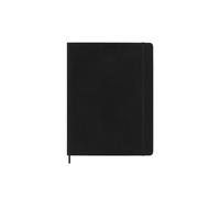 Moleskine Monthly Planner, 2026 12-Month Monthly Agenda, With Soft Cover and Elastic Closure, XL Size 19x25, Black Color