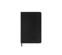Moleskine Weekly Planner, Horizontal Weekly Agenda 2026 12 Months, With Soft Cover and Elastic Closure, Pocket Size 9x14, Black Color