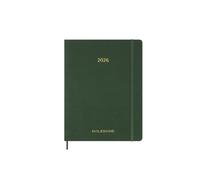 Moleskine 2026 13-Month Essential XXL Weekly Vertical Planner: Myrtle Green