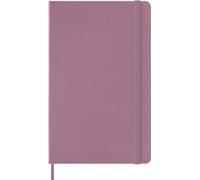 Moleskine Daily Planner 2027, Hard Cover 12 Month Diary with Elastic Closure, Large 13x21 Cm, Majestic Pink