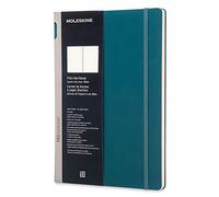 Moleskine A4 Tide Green Hard Plain Workbook