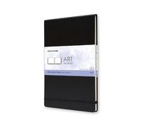 Moleskine - Watercolor Art Collection Album and Sketchbook - Hardcover Notebook with Elastic Closure - Paper for Watercolor Pencils and Black Watercolor - A4 Size 21 x 29.7 cm - 60 Pages.