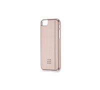 Moleskine Aluminium Hard Case for iPhone 6/6s/7/8 - Aluminium Hard Case for Smartphone with XS Volant Journal for Notes - Colour Pink Gold