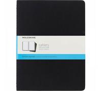 Moleskine Cahier Extra Large Journal Set of 3 Notebooks 19x25cm - Black - Dotted