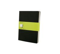 Moleskine Cahier Journal (Set of 3), Extra Large, Plain, Black, Soft Cover (7.5 x 10) by Moleskine (2008) Paperback