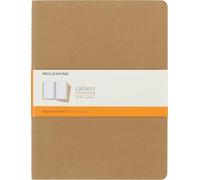 Moleskine Ruled Cahier Journal Extra Large Set of 3 - KRAFT