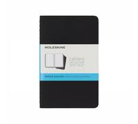 Moleskine Cahier Pocket Journal - Set of 3 Notebooks - 9x14cm - Black - Dotted