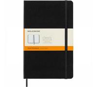Moleskine - Large Hardback Ruled Notebook - Black