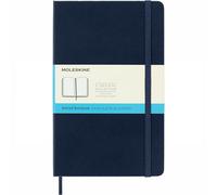 Moleskine Classic Collection Large Hard Cover Notebook - Sapphire Blue - Dotted