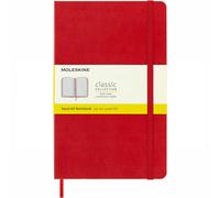 Moleskine Large Squared Notebook Red (Moleskine Srl)