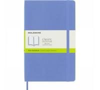 Moleskine Classic Collection Large Soft Cover Notebook - Hydrangea Blue - Plain