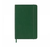 Moleskine Classic Ruled Paper Notebook - Soft Cover and Elastic Closure Journal - Color Myrtle Green - Pocket 9 x 14 A6 - 192 Pages