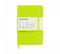 Moleskine Classic Collection Pocket Soft Cover Notebook - Lemon Green - Plain