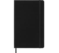 Moleskine Classic Notebook, Notebook With Dotted Pages, Hard Cover and Elastic Closure, Black, Large, 13 x 21 cm, 240 Pages