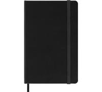 Moleskine Classic Dotted Notebook - Hard Cover, Elastic Closure, Black, Pocket 9 x 14 cm, 192 pages