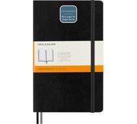 Moleskine Expanded Large Ruled Softcover Notebook: Black