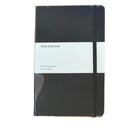 Moleskine Classic Hard-Backed Lined Notebook, 21 x 13 x 1.5 cm, Black