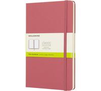 Moleskine Classic L Hard Cover Notebook in Pink Moleskine Pink