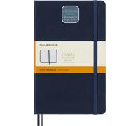 Moleskine Expanded Large Ruled Hardcover Notebook: Sapphire Blue - 8053853606235