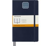 Moleskine Expanded Large Ruled Softcover Notebook: Sapphire Blue - 8053853606259
