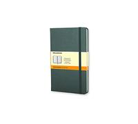 Moleskine Classic Notebook, Hard Cover, Large (5" x 8.25") Ruled/Lined, Forest Green, 240 Pages