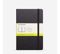 Moleskine : Classic Notebook : Hard Cover : Plain Paper : Medium : 11.5 x 18cm : Black