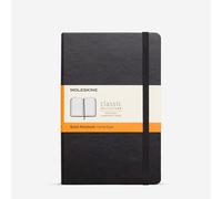 Moleskine : Classic Notebook : Hard Cover : Ruled Paper : Medium : 11.5 x 18cm : Black