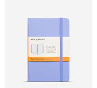 Moleskine : Classic Notebook : Hard Cover : Ruled Paper : Pocket : 9 x 14cm : Hydrangea Blue