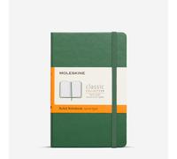 Moleskine : Classic Notebook : Hard Cover : Ruled Paper : Pocket : 9 x 14cm : Myrtle Green