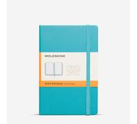 Moleskine : Classic Notebook : Hard Cover : Ruled Paper : Pocket : 9 x 14cm : Reef Blue