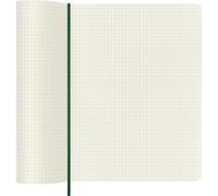 Moleskine Classic Extra Large Soft Cover Notebook - Myrtle Green - Squared