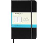 Moleskine Classic Dotted Notebook - Hard Cover, Elastic Closure, Black, Pocket 9 x 14 cm, 192 pages