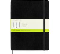 Moleskine Soft Cover Plain Notebook Extra Large 192 Pages 96 Sheets, Plain
