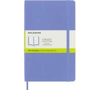 Moleskine Classic Notebook - Large 13x21 cm, Soft cover, Elastic Closure, Hydrangea Blue, 240pp