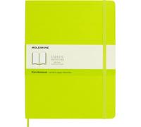 Moleskine Extra Large Plain Softcover Notebook: Lemon Green 8056420851021