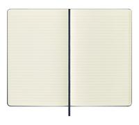 Moleskine Classic Notebook Sapphire Blue Large Hardcover Elastic Closure Journal