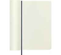 Moleskine Classic Notebook Sapphire Blue Large Softcover Elastic Closure Journal