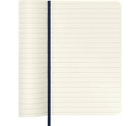 Moleskine Classic Notebook - Pocket 9x14 cm, Ruled, Soft Cover, Elastic Closure, Sapphire Blue
