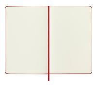 Moleskine Classic Notebook Scarlet Red Large Hardcover Elastic Closure Journal