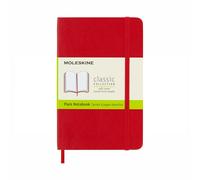 Moleskine Classic Notebook - Soft Cover - Scarlet Red - All Sizes & Rulings